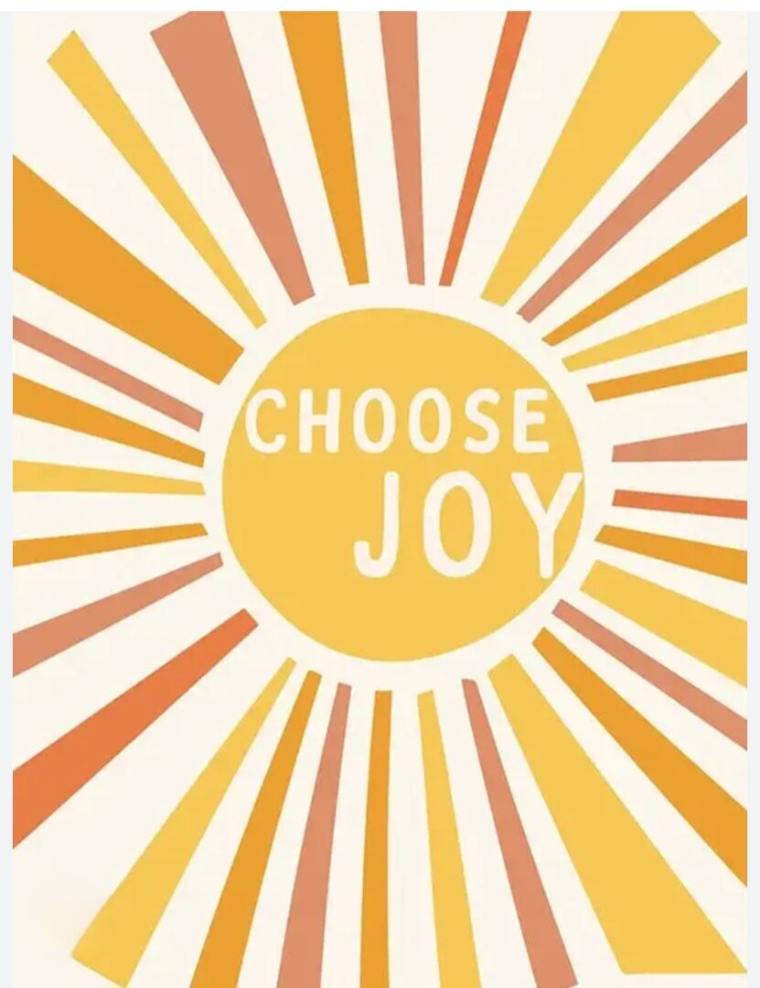 Choose Joy Sunburst