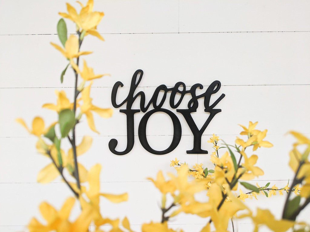 Choose Joy Yellow Flowers